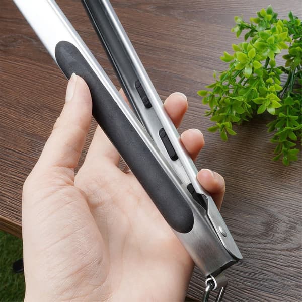 Grilltänger stål 43 cm