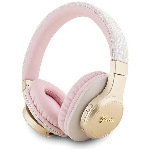 Guess Bluetooth on-ear hovedtelefonerGUBH604GEMP pink/pink 4G Script