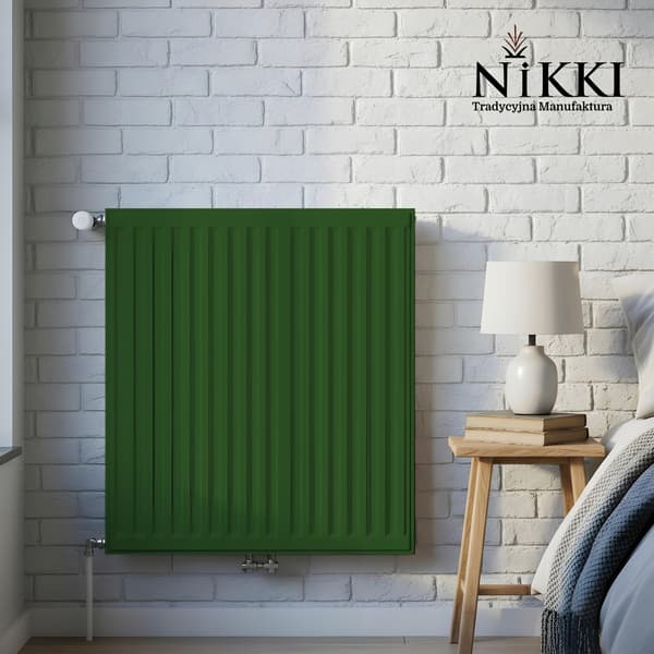 Radiatorfärg antikorrosiv resistent 1L halvmatt lövgrön 3i1