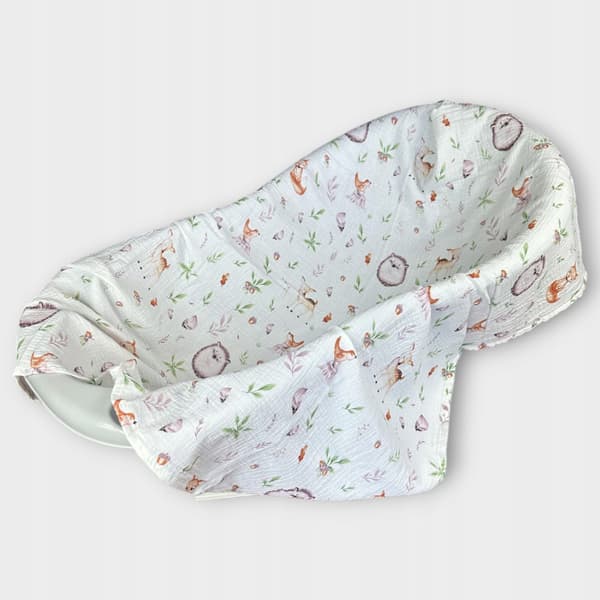 Plumeri Muslin Blebetræk 120x120cm