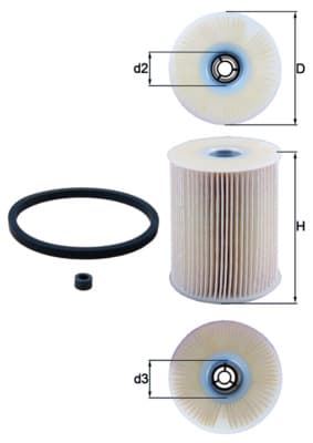 KX231D KNECHT BRÆNDSTOFFILTER