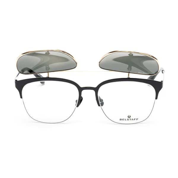 BELSTAFF HATCHERNEGROD. VIEW + CLIP-ON briller, sorte. Dame.
