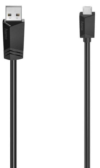 HAMA USB 2.0 A - Micro B -kaapeli 0,75 m
