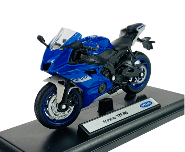 WELLY YAMAHA YZF-R6 1:18 12856