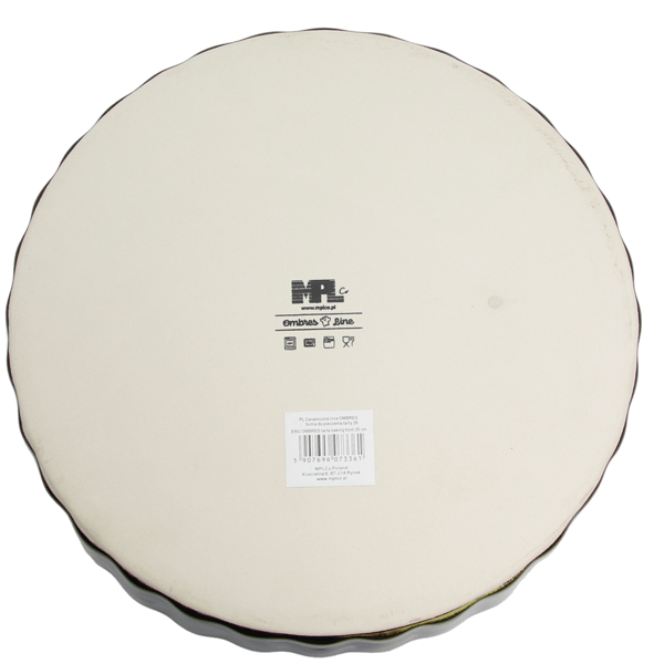 Ugnssäker keramisk pajform 27 cm