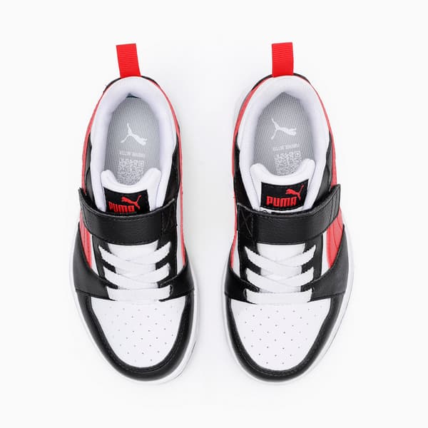 Puma REBOUND V6 LO AC+ PS børnesko sort 39741904 r 29