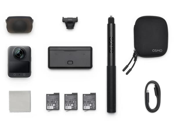 DJI Osmo Adventure Combo 360 Actionkamera Svart