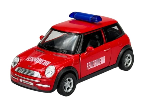 WELLY MINI COOPER BRANDKÅR 1:34 49766