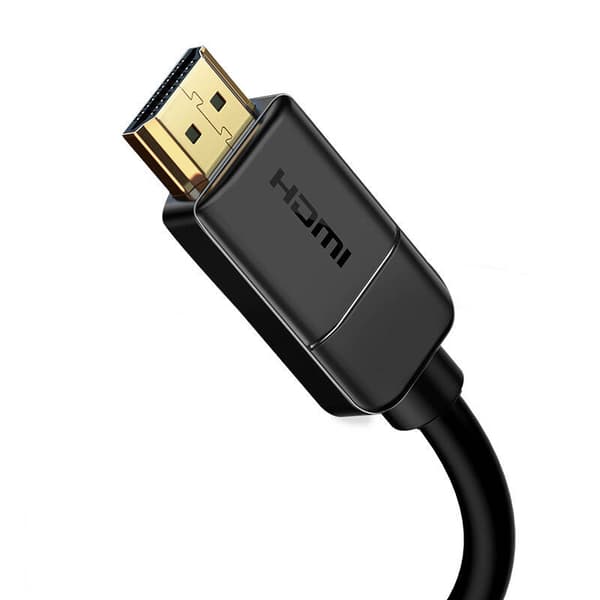 Baseus HDMI 2.0 Kabel, 4K 60Hz, 3D, HDR, 18Gbps, 2m (Sort)