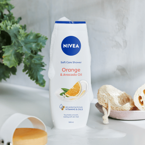 263687 NIVEA Care & Orange duschgel 500 ml
