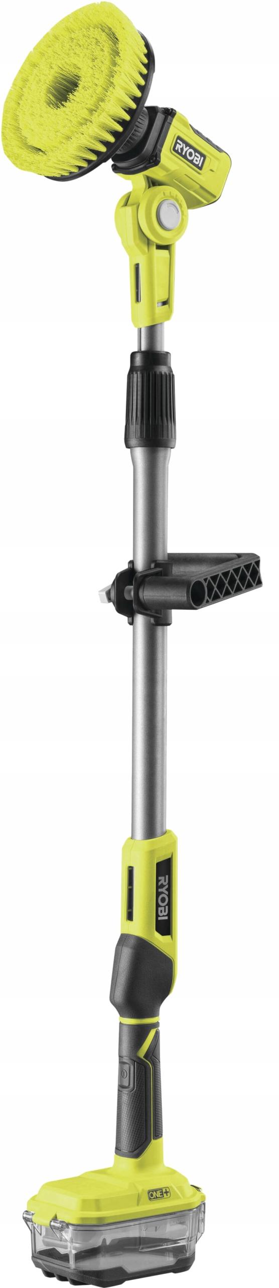RYOBI teleskopisk roterande borste 18V