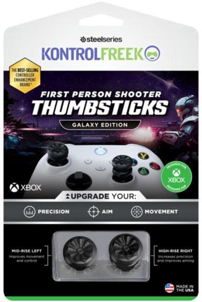 Controller-covers STEELSERIES KontrolFreek FSP Galaxy XBOX 6200-XBX Sort