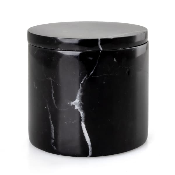 Q-BATH PREMIUM DECOR 1542 kosmetikbeholder sort marmor