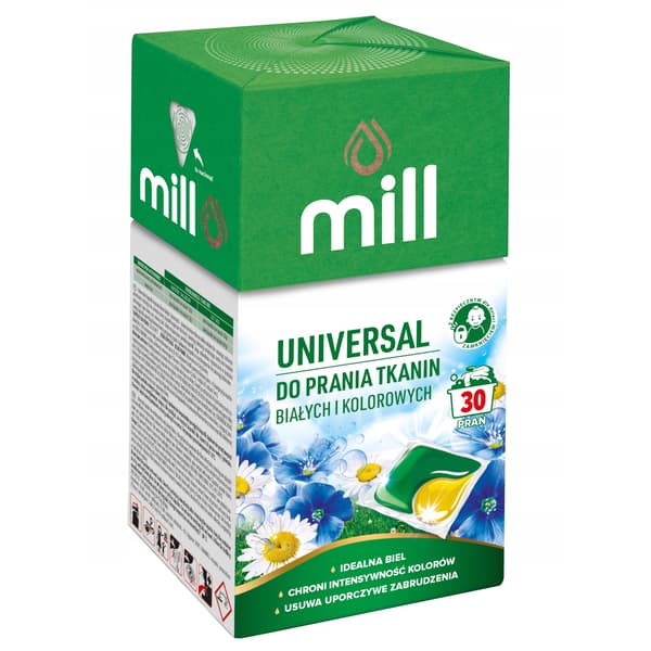 MILL Universal Box pyykkikapselit 30 kpl