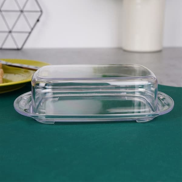 gennemsigtig plastik smørretter