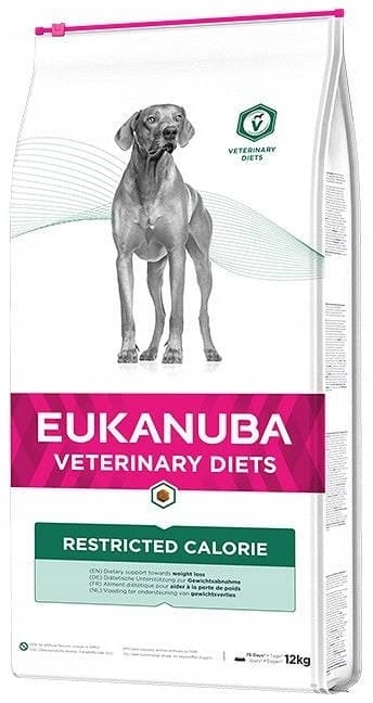 Eukanuba Veterinary Diets torrfoder med begränsat kaloriinnehåll för hundar 12 kg
