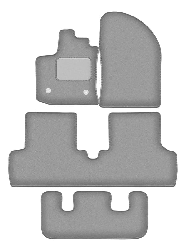 Bilmåtter grå til Dacia Lodgy 7 personer (2012-)