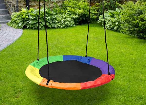 Haikaranpesäkeinu ROMEK värikäs 100 cm