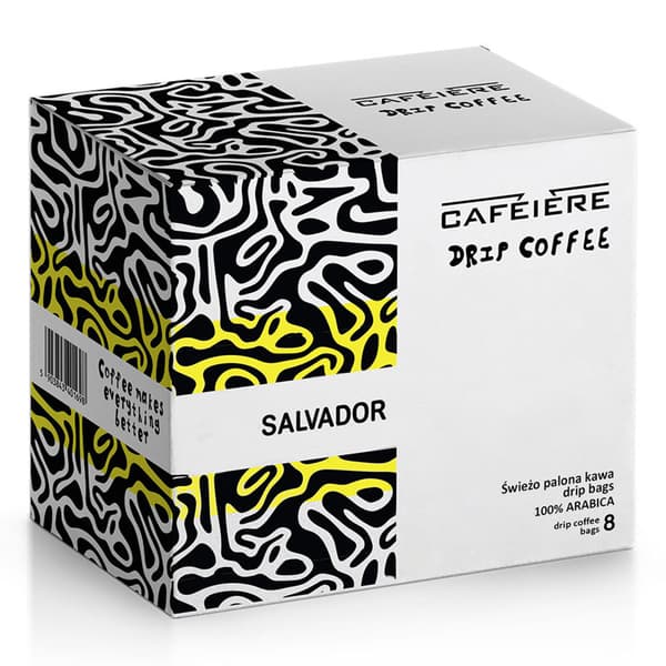 Dryp pose kaffe CAFEIERE Salvador, 8 stk