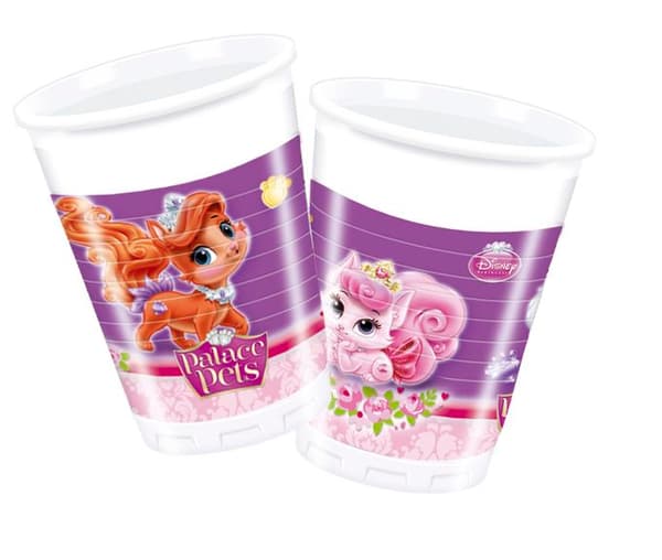 Prinsessan ja palatsin lemmikkikupit 200ml 8 kpl