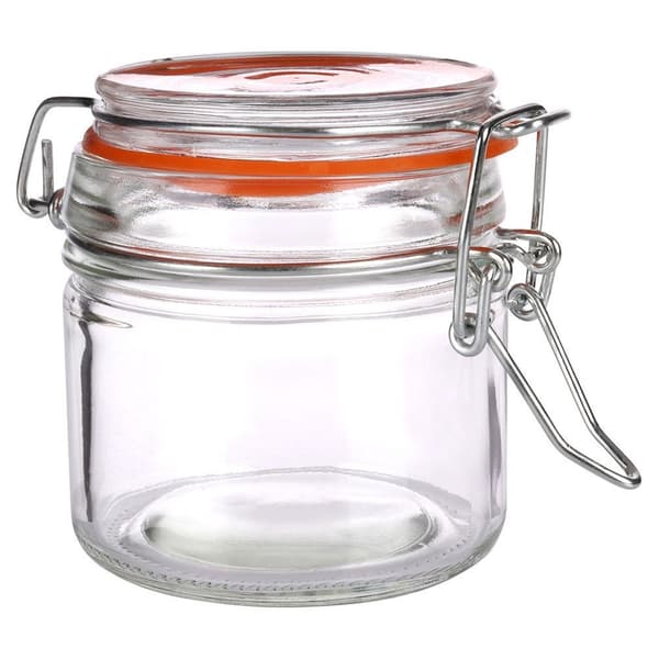 Glasburk med klaff 100 ml