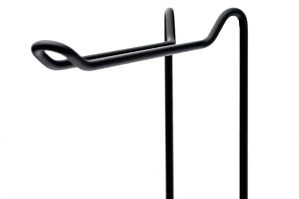 Sort toiletpapirstativ 54 cm