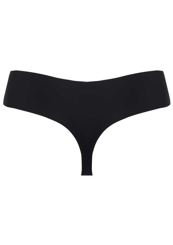 Saumattomat mustat stringit Salle Poupee Marilyn XL