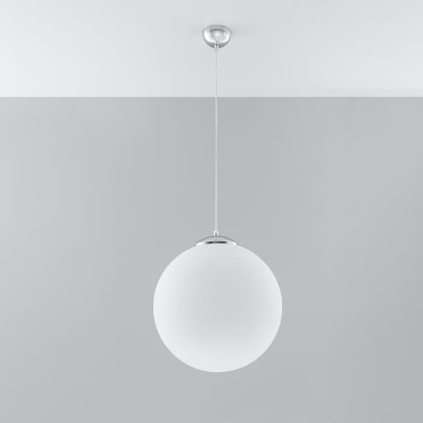 HÄNGLAMPA UGO 1 E27 VIT SOLLUX SL.0265