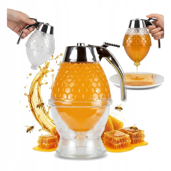Honungssirapsdispenser honungsbehållare