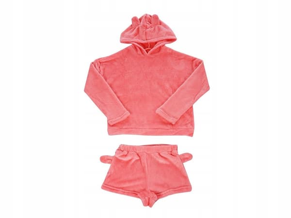 Pyjama-kompletti vaaleanpunainen XL (40)