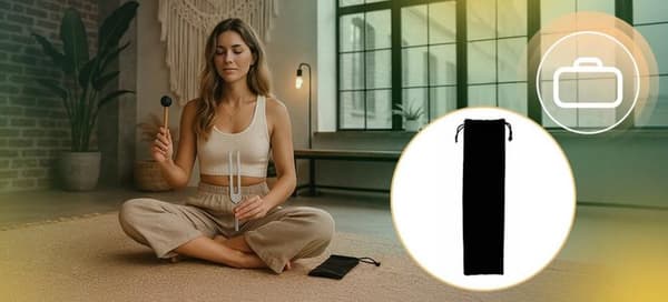 Stämgaffel MUSIC MATE MM-KM440 Harmoniq Silver