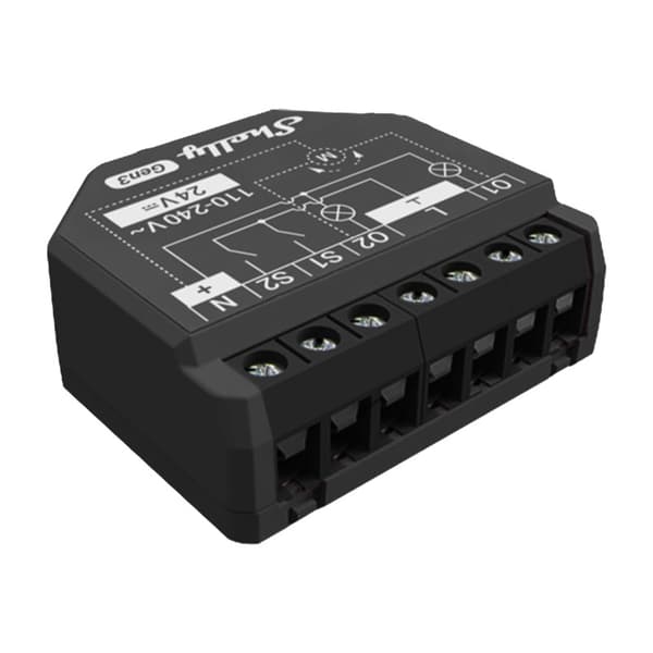 Shelly 2PM Gen3 WiFi/Bluetooth-ohjainsarja 4