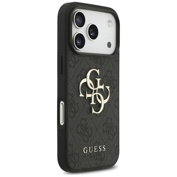 Guess 4G Big Logo - iPhone 17 Pro -kotelo (musta)
