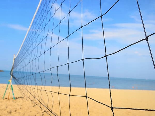 Vit volleybollnät (50) GAB_B