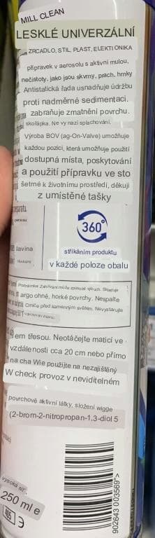 Yleiskäyttöinen kalusteiden puhdistusaine 250 ml