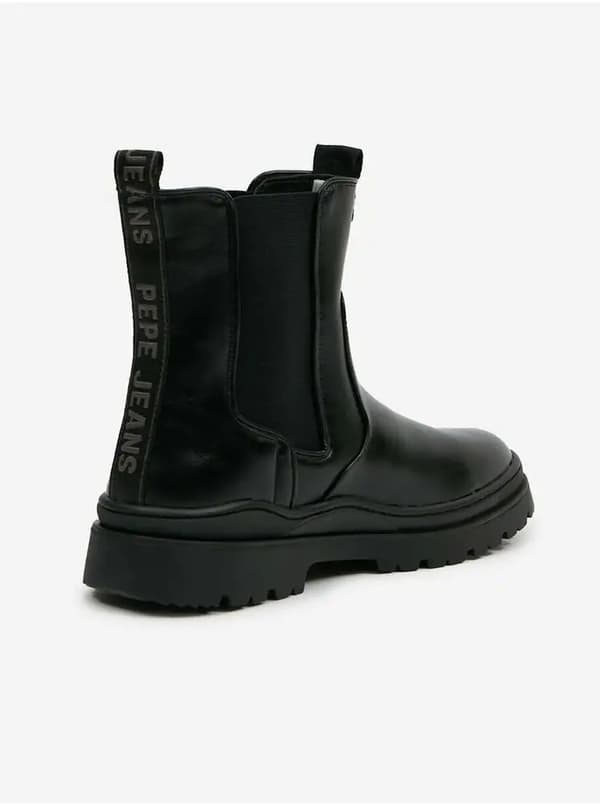 Pepe Jeans herre sorte slip-on støvler 43 AWB