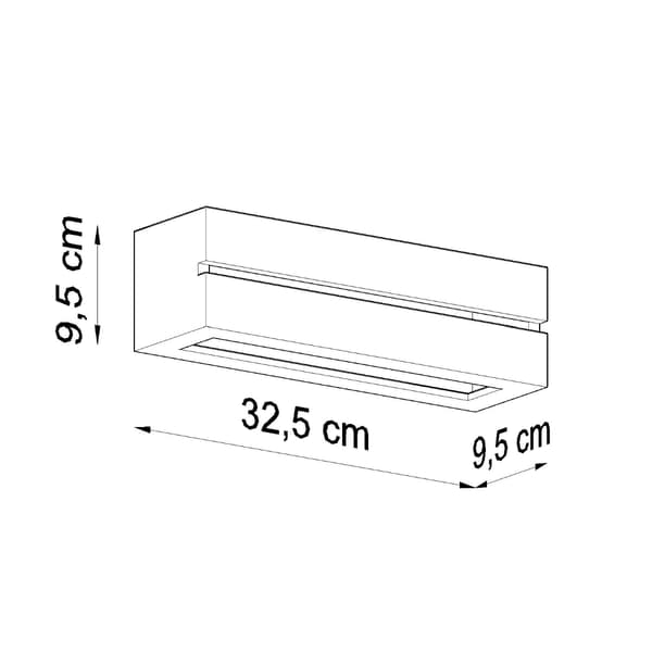 CORDIS VÆGLAMPE 1 E27 HVID LUMILO 02.123.31