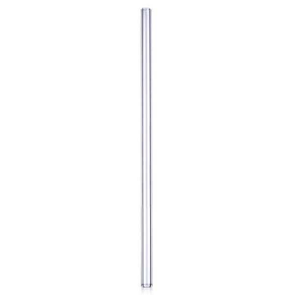 Glas-sugerør med renser, 20 cm, 5 stk.