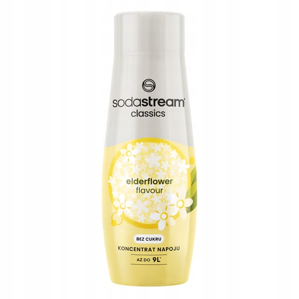 2 Sirupper SodaStream Citron Iste + Hyldeblomst Sukkerfri