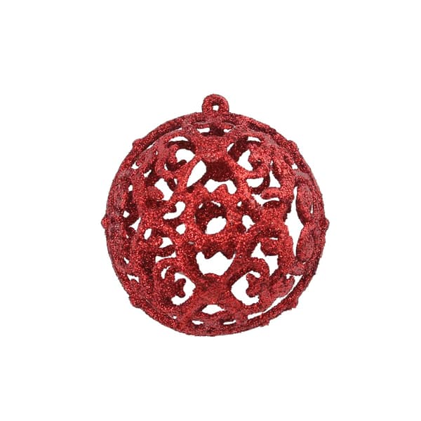 vidaXL kuglesæt, 100 dele, 3/4/6 cm, rød