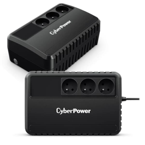 CyberPower BU650EG-FR UPS, 360W, Sort, 0,65kVA
