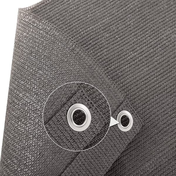 Parvekematon suojus harmaa 1x5 m