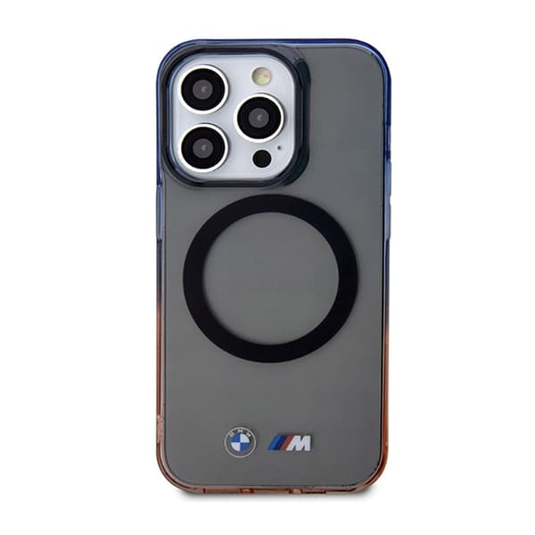 BMW Gradient Bumper MagSafe - iPhone 14 Pro Max cover (grå)