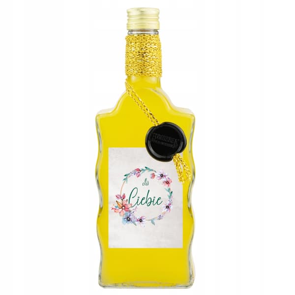 Wave-flaska 500 ml present till mormor och morfars dag Flaskor för tinkturer