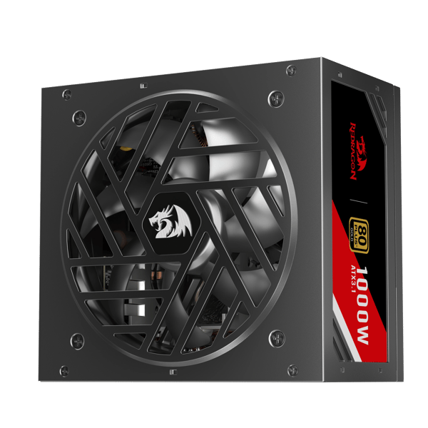 Virtalähde Redragon MASTER GC-MS03 1000W 80 Plus Gold ATX 3.1
