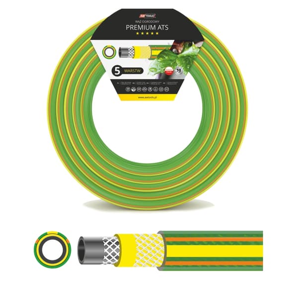 AWTOOLS PREMIUM TRÄDGÅRDSSLANG ATS 3/4" 50m