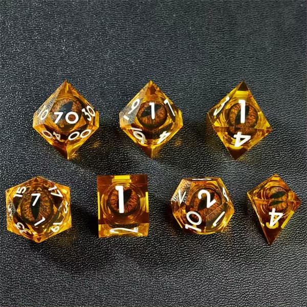 Druid's Mushroom RPG terning flydende D20 3,3 cm