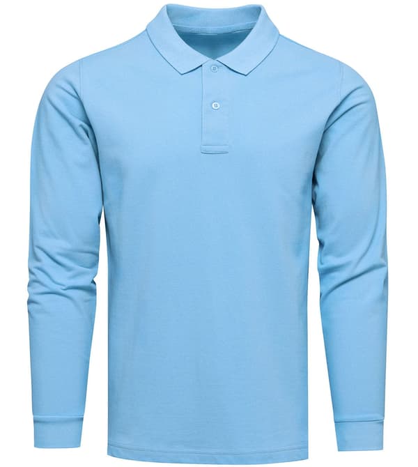 2-pak premium bomulds t-shirts sort og blå Recea S