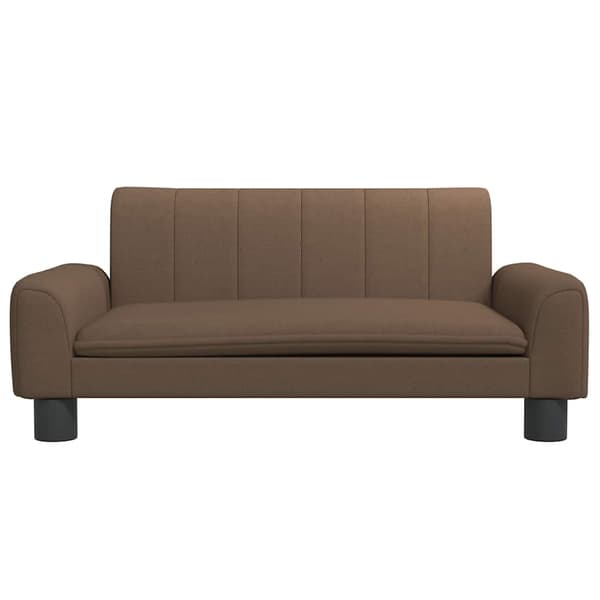 vidaXL hundeseng, brun, 70x45x30 cm, stof