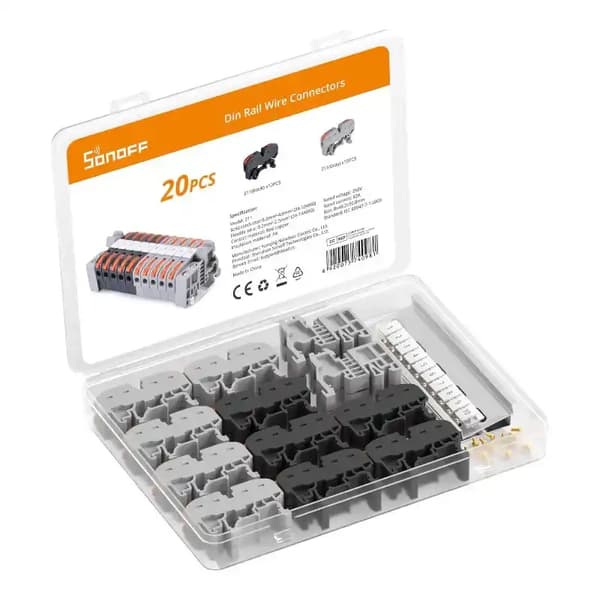 Sonoff-kiskon pikaliittimet (20 kpl)
